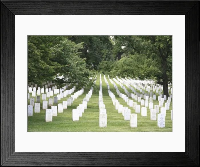 Framed Print : Arlington National Cemetery, Arlington, Virginia, United States of America, North America Framed Print : Arlington National Cemetery, Arlington, Virginia, United States of America, North America