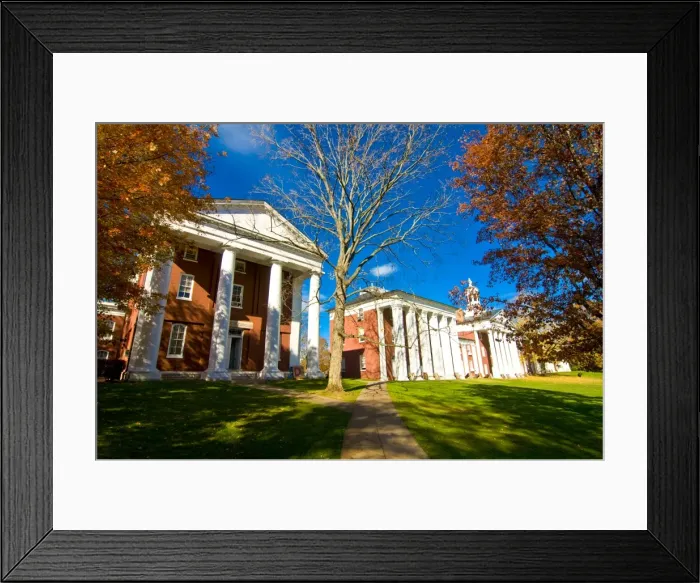 Framed Print : Colonial buildings, part of the Military College in Lexington, Virginia Framed Print : Colonial buildings, part of the Military College in Lexington, Virginia