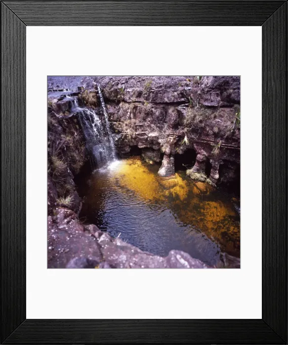 Framed Print : Fosso Sinkhole, summit of Mount Roraima (Cerro Roraima), Tepuis, Venezuela, South America Framed Print : Fosso Sinkhole, summit of Mount Roraima (Cerro Roraima), Tepuis, Venezuela, South America