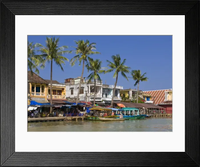 Framed Print : View of Hoi An, UNESCO World Heritage Site, Hoi An, Vietnam, Indochina Framed Print : View of Hoi An, UNESCO World Heritage Site, Hoi An, Vietnam, Indochina