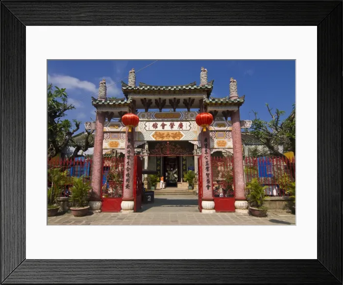 Framed Print : Assembly Hall of the Chaozhou Chinese Congregation, Hoi An, Vietnam, Indochina Framed Print : Assembly Hall of the Chaozhou Chinese Congregation, Hoi An, Vietnam, Indochina