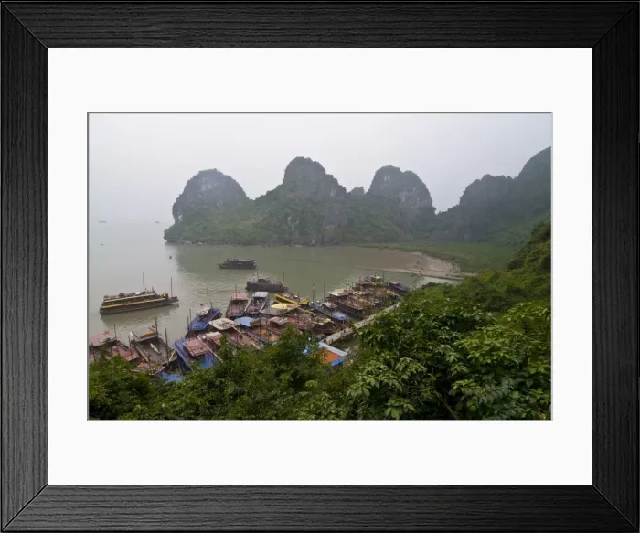 Framed Print : View from Sung Sot Cave, UNESCO World Heritage Site, Halong Bay, Vietnam Framed Print : View from Sung Sot Cave, UNESCO World Heritage Site, Halong Bay, Vietnam