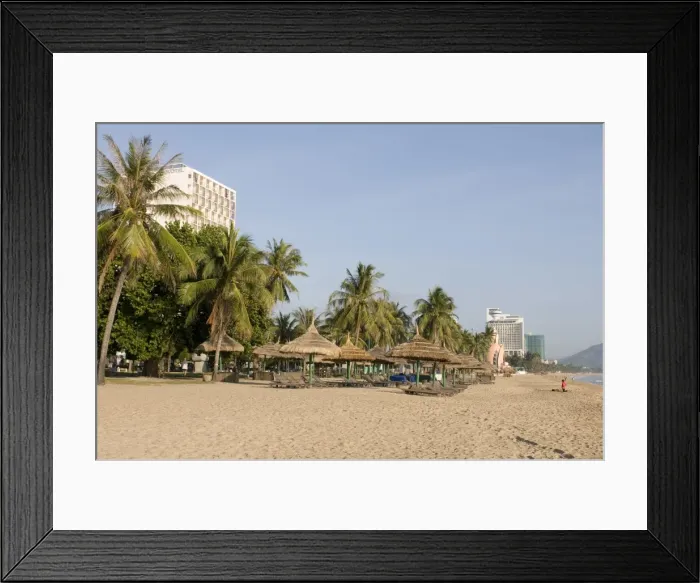 Framed Print : The beach of Nha Trang, Vietnam, Indochina, Southeast Asia, Asia Framed Print : The beach of Nha Trang, Vietnam, Indochina, Southeast Asia, Asia
