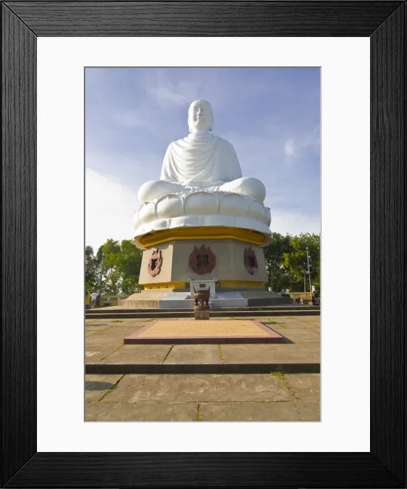 Framed Print : Giant Buddha at the Long Son Pagoda, Nha Trang, Vietnam, Indochina, Southeast Asia, Asia Framed Print : Giant Buddha at the Long Son Pagoda, Nha Trang, Vietnam, Indochina, Southeast Asia, Asia