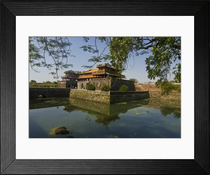 Framed Print : Ngo Mon gate, entrance to the Imperial Enclosure, Hue, Vietnam, Indochina Framed Print : Ngo Mon gate, entrance to the Imperial Enclosure, Hue, Vietnam, Indochina