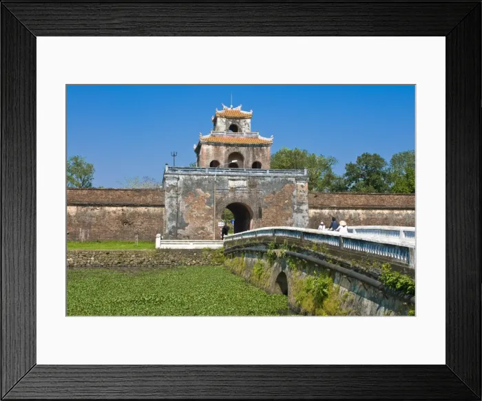 Framed Print : Entrance gate to the Citadel, Hue, Vietnam, Indochina, Southeast Asia, Asia Framed Print : Entrance gate to the Citadel, Hue, Vietnam, Indochina, Southeast Asia, Asia