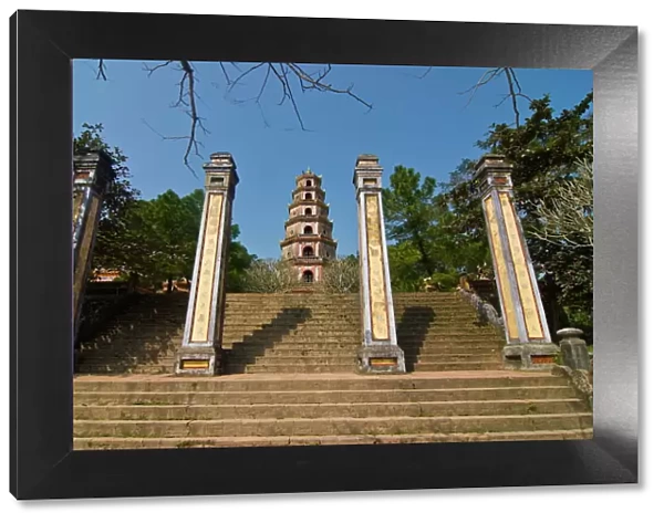 Thien Mu Pagoda, UNESCO World Heritage Site, Hue Vietnam, Indochina, Southeast Asia, Asia