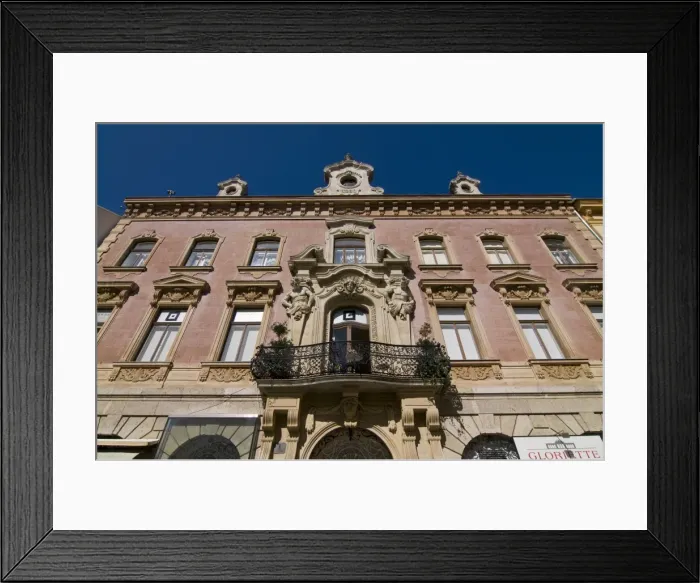 Framed Print : Beautiful old house in the center of Baden, Austria, Europe Framed Print : Beautiful old house in the center of Baden, Austria, Europe