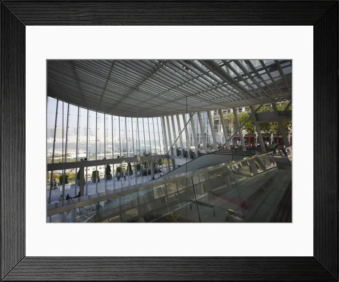 Framed Print : Roof garden of Two International Finance Centre (Two IFC), Central, Hong Kong Framed Print : Roof garden of Two International Finance Centre (Two IFC), Central, Hong Kong