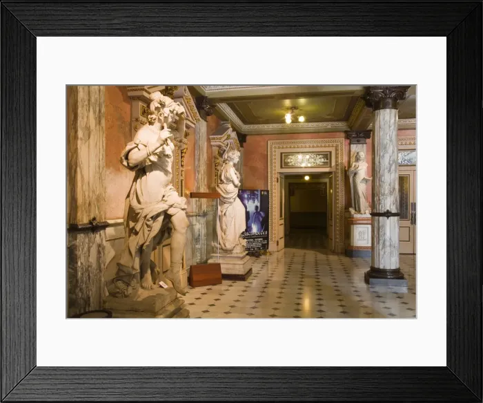 Framed Print : Lobby at The National Theater in San Jose, Costa Rica, Central America Framed Print : Lobby at The National Theater in San Jose, Costa Rica, Central America