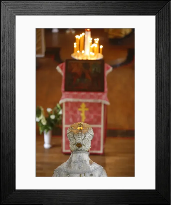 Framed Print : Easter week in Saint Serge orthodox church, Paris, France, Europe Framed Print : Easter week in Saint Serge orthodox church, Paris, France, Europe