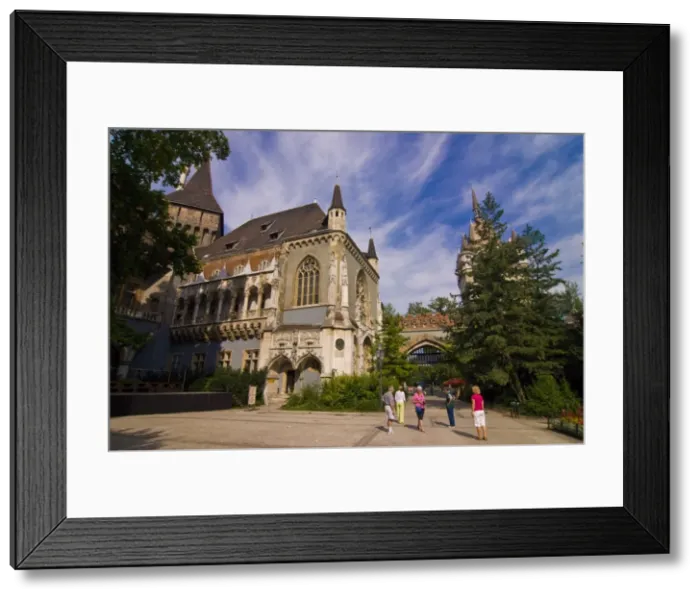 Framed Print : Vajdahunyad Castle, Budpest, Hungary, Europe Framed Print : Vajdahunyad Castle, Budpest, Hungary, Europe