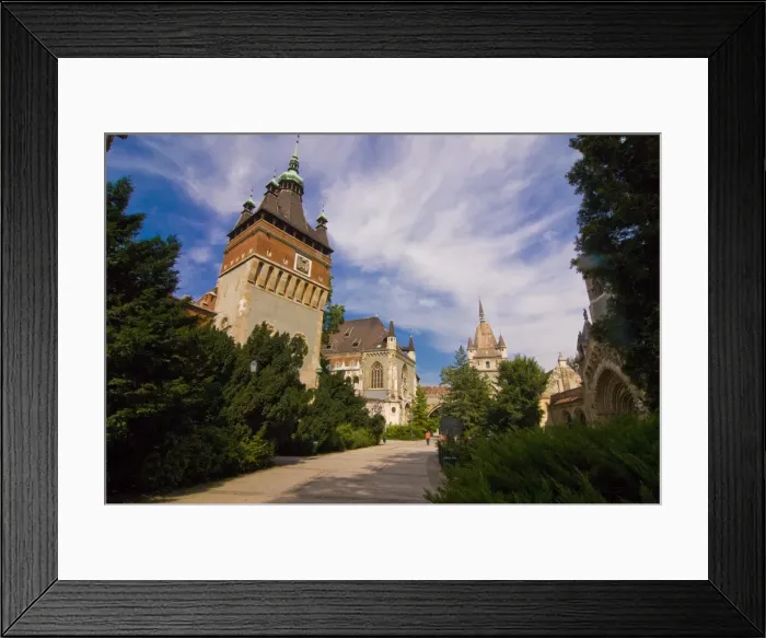 Framed Print : Vajdahunyad Castle, Budpest, Hungary, Europe Framed Print : Vajdahunyad Castle, Budpest, Hungary, Europe