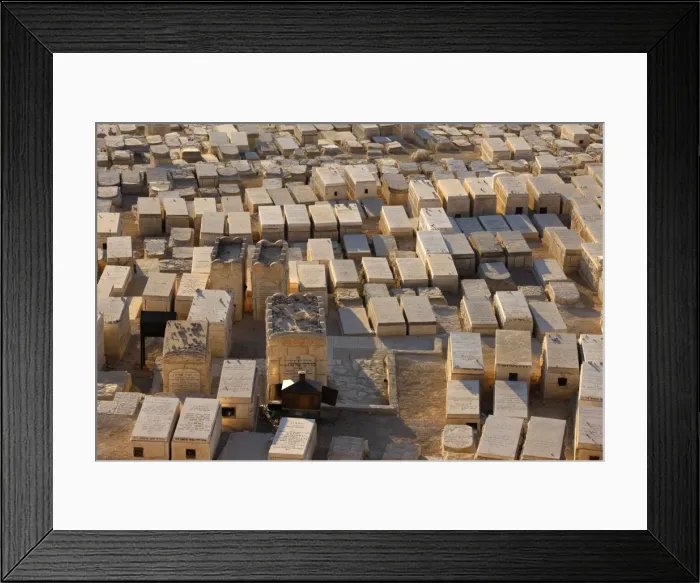 Framed Print : Mount of Olives Jewish cemetery, Jerusalem, Israel, Middle East Framed Print : Mount of Olives Jewish cemetery, Jerusalem, Israel, Middle East