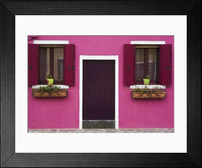 Framed Print : Burano, Venice, Veneto, Italy, Europe Framed Print : Burano, Venice, Veneto, Italy, Europe
