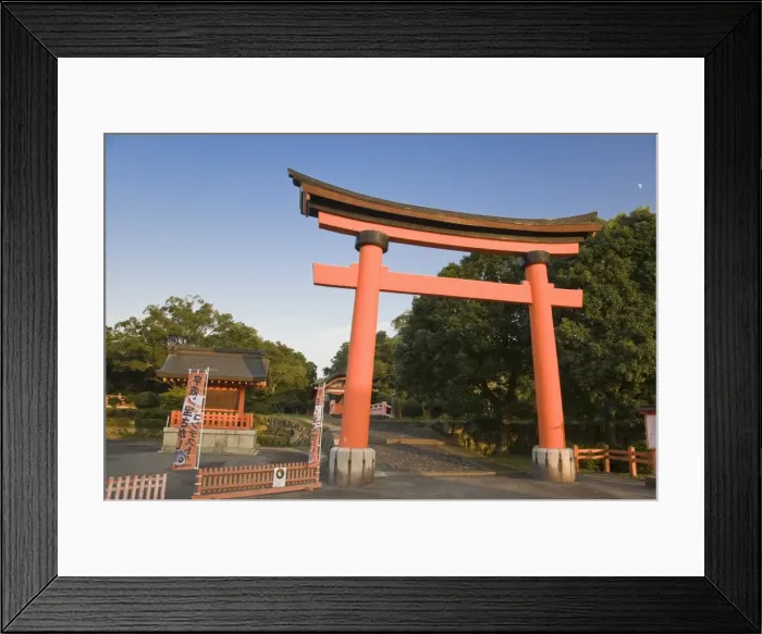 Framed Print : Torii gate at main entrance to Usa Jingu, Usa, Oita, Japan, Asia Framed Print : Torii gate at main entrance to Usa Jingu, Usa, Oita, Japan, Asia