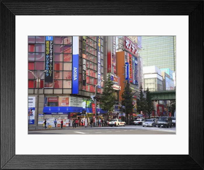 Framed Print : Electric Town, Akihabara, Tokyo, Japan, Asia Framed Print : Electric Town, Akihabara, Tokyo, Japan, Asia
