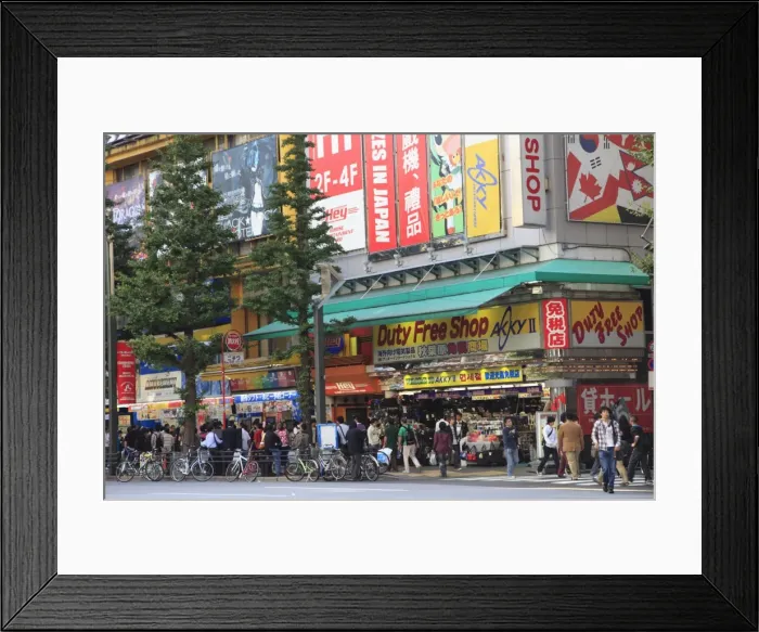 Framed Print : Electric Town, Akihabara, Tokyo, Japan, Asia Framed Print : Electric Town, Akihabara, Tokyo, Japan, Asia