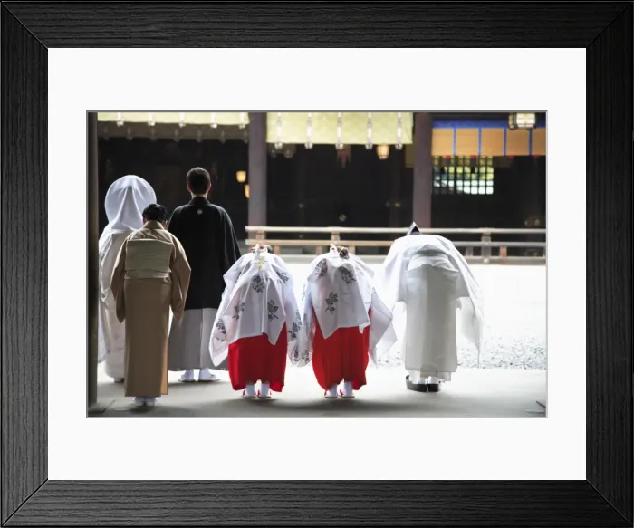 Framed Print : Wedding, Meiji Jingu Shrine, Shinto Shrine, Tokyo, Japan, Asia Framed Print : Wedding, Meiji Jingu Shrine, Shinto Shrine, Tokyo, Japan, Asia