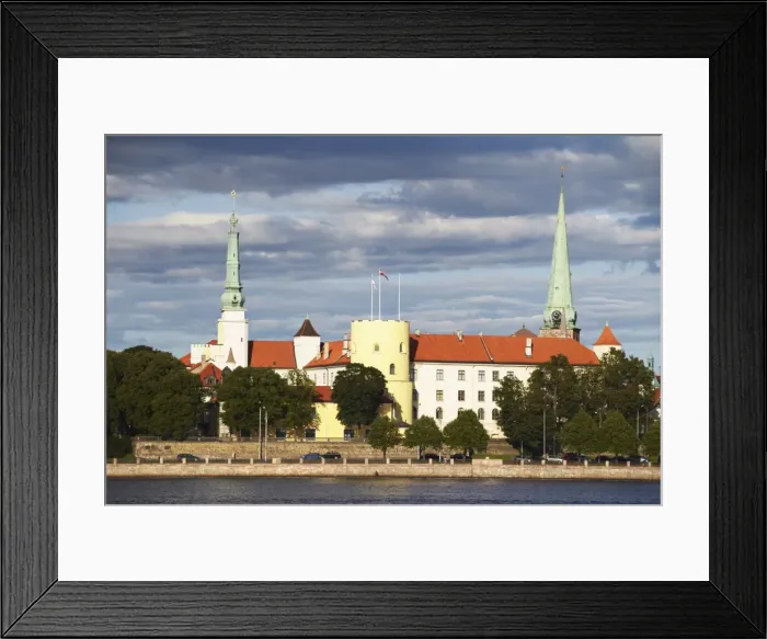 Framed Print : View of Riga Castle, Riga, Latvia, Baltic States, Europe Framed Print : View of Riga Castle, Riga, Latvia, Baltic States, Europe