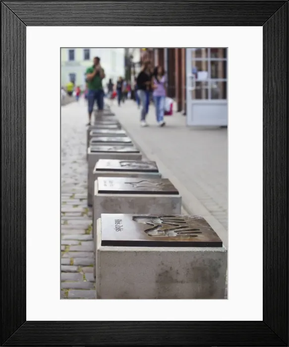 Framed Print : Handprints of Latvian rock stars, Liepaja, Western Latvia, Latvia, Baltic States, Europe Framed Print : Handprints of Latvian rock stars, Liepaja, Western Latvia, Latvia, Baltic States, Europe