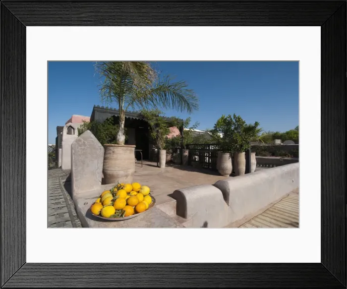Framed Print : Dar Darma Riad, Marrakech, Morocco, North Africa, Africa Framed Print : Dar Darma Riad, Marrakech, Morocco, North Africa, Africa