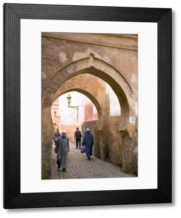 Framed Print : Street in the Souk, Medina, UNESCO World Heritage Site, Marrakech (Marrakesh) Framed Print : Street in the Souk, Medina, UNESCO World Heritage Site, Marrakech (Marrakesh)