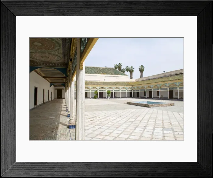 Framed Print : Bahia Palace, Marrakech, Morocco, North Africa, Africa Framed Print : Bahia Palace, Marrakech, Morocco, North Africa, Africa