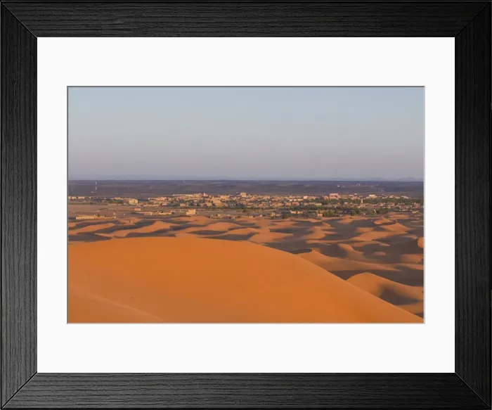 Framed Print : Sand dunes near Merzouga, Morocco, North Africa, Africa Framed Print : Sand dunes near Merzouga, Morocco, North Africa, Africa