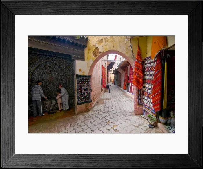Framed Print : In the old town of Meknes, Morocco, North Africa, Africa Framed Print : In the old town of Meknes, Morocco, North Africa, Africa