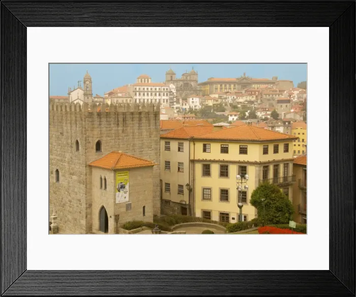 Framed Print : The Se Cathedral and the city of Porto, Portugal, Europe Framed Print : The Se Cathedral and the city of Porto, Portugal, Europe