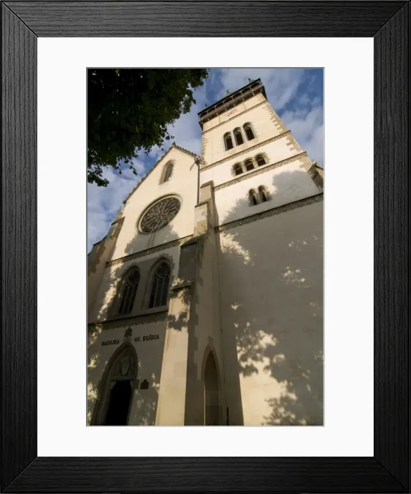 Framed Print : Church of St. Egidius, Bardejov, Slovakia, Europe Framed Print : Church of St. Egidius, Bardejov, Slovakia, Europe
