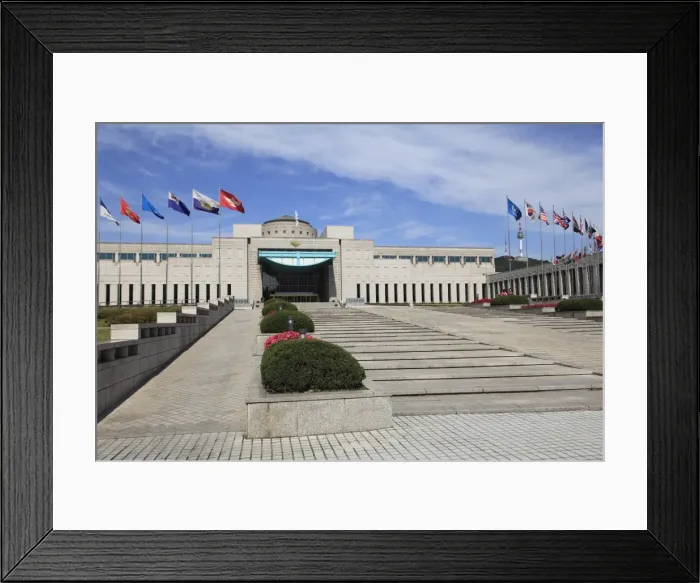 Framed Print : War Memorial and Museum, Seoul, South Korea, Asia Framed Print : War Memorial and Museum, Seoul, South Korea, Asia