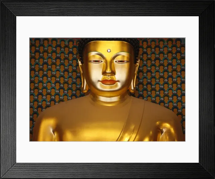 Framed Print : Sakyamuni Buddha, Main Hall, Jogyesa Temple, Seoul, South Korea, Asia Framed Print : Sakyamuni Buddha, Main Hall, Jogyesa Temple, Seoul, South Korea, Asia