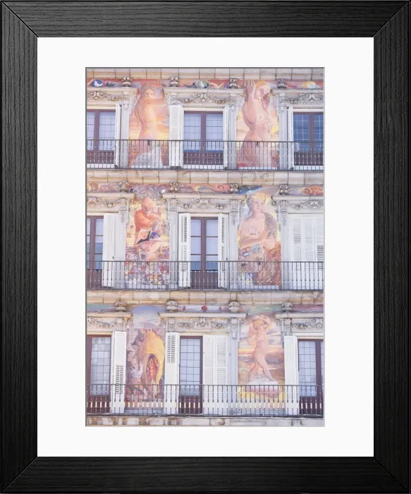 Framed Print : Casa de la Panaderia, Plaza Mayor, Madrid, Spain, Europe Framed Print : Casa de la Panaderia, Plaza Mayor, Madrid, Spain, Europe