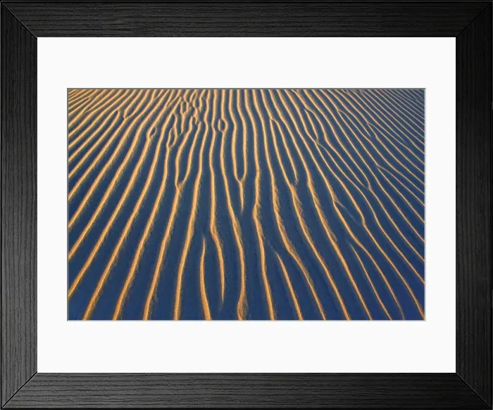 Framed Print : Sand patterns, Maspalomas, Gran Canaria, Canary Islands, Spain, Atlantic, Europe