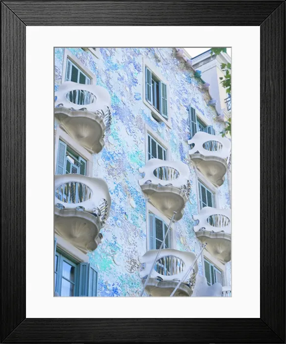 Framed Print : Casa Batllo, Barcelona, Catalonia, Spain, Europe Framed Print : Casa Batllo, Barcelona, Catalonia, Spain, Europe