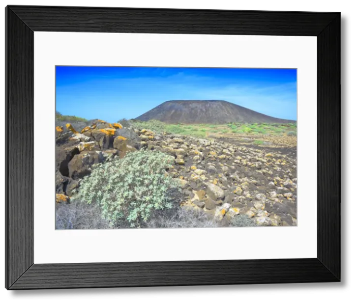Framed Print : Volcanic landscape, Isla de los Lobos, Fuerteventura, Canary Islands, Spain, Europe Framed Print : Volcanic landscape, Isla de los Lobos, Fuerteventura, Canary Islands, Spain, Europe