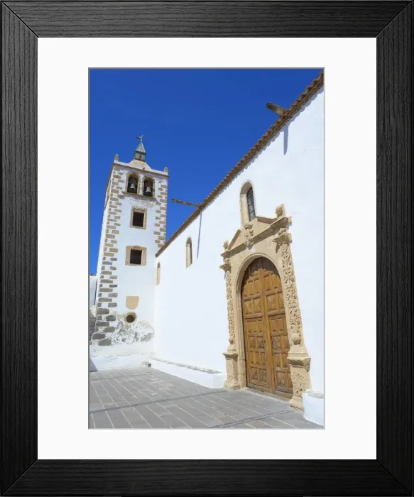 Framed Print : Catedral Sta Maria Bethencourt, Betancuria, Fuerteventura, Canary Islands, Spain, Europe Framed Print : Catedral Sta Maria Bethencourt, Betancuria, Fuerteventura, Canary Islands, Spain, Europe