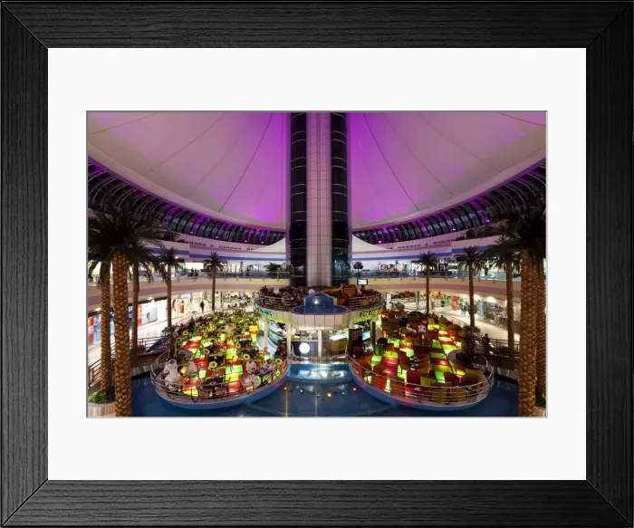 Framed Print : Interior of Marina Mall Shopping Centre, Abu Dhabi`s largest Mall, Abu Dhabi Framed Print : Interior of Marina Mall Shopping Centre, Abu Dhabi`s largest Mall, Abu Dhabi