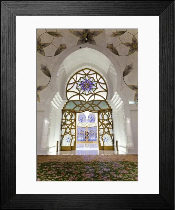 Framed Print : Interior of the prayer hall of Sheikh Zayed Bin Sultan Al Nahyan Mosque Framed Print : Interior of the prayer hall of Sheikh Zayed Bin Sultan Al Nahyan Mosque