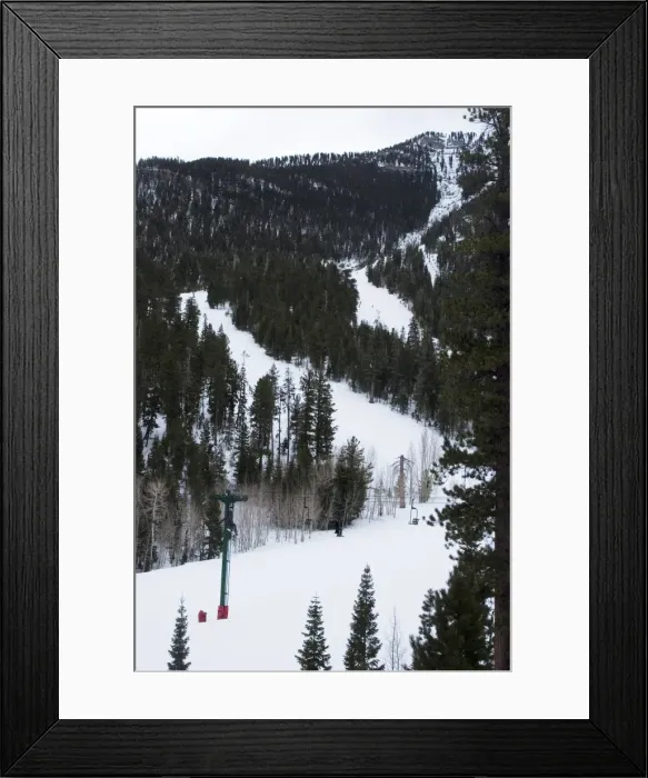 Framed Print : Ski resort, Mount Charleston, near Las Vegas, Nevada, United States of America Framed Print : Ski resort, Mount Charleston, near Las Vegas, Nevada, United States of America