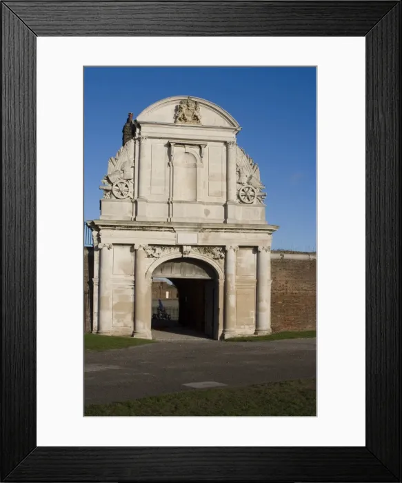 Framed Print : Entrance to Tilbury Fort, used from the 16th to the 20th century, Tilbury Framed Print : Entrance to Tilbury Fort, used from the 16th to the 20th century, Tilbury