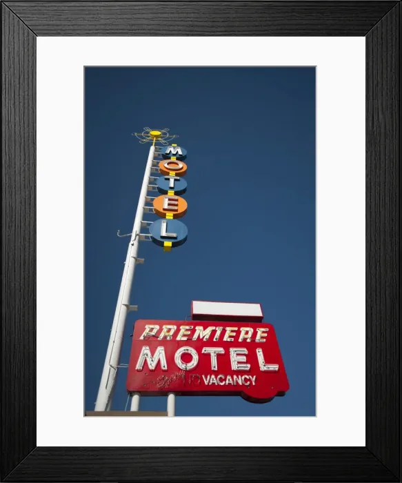 Framed Print : Route 66, Nob Hill, Albuquerque, New Mexico, United States of America, North America Framed Print : Route 66, Nob Hill, Albuquerque, New Mexico, United States of America, North America