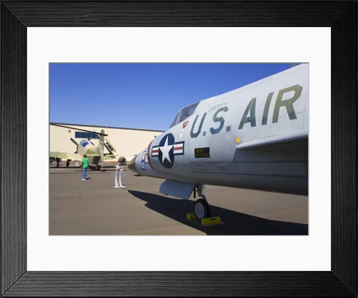 Framed Print : Convair F-102 Delta Dagger at the Aerospace Museum of California, Sacramento Framed Print : Convair F-102 Delta Dagger at the Aerospace Museum of California, Sacramento