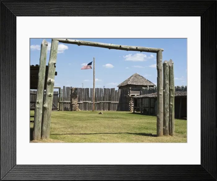 Framed Print : Museum of the Great Plains, Oklahoma, United States of America, North America