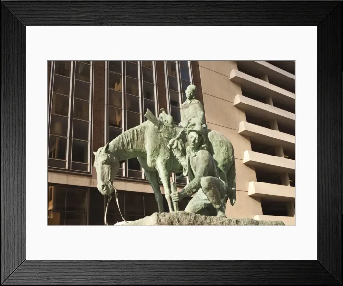 Framed Print : Pioneer Monument by Leonard D. McMurry, Oklahoma City, Oklahoma, United States of America Framed Print : Pioneer Monument by Leonard D. McMurry, Oklahoma City, Oklahoma, United States of America