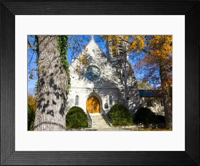 Framed Print : Colonial church, Lexington, Virginia, United States of America, North America Framed Print : Colonial church, Lexington, Virginia, United States of America, North America