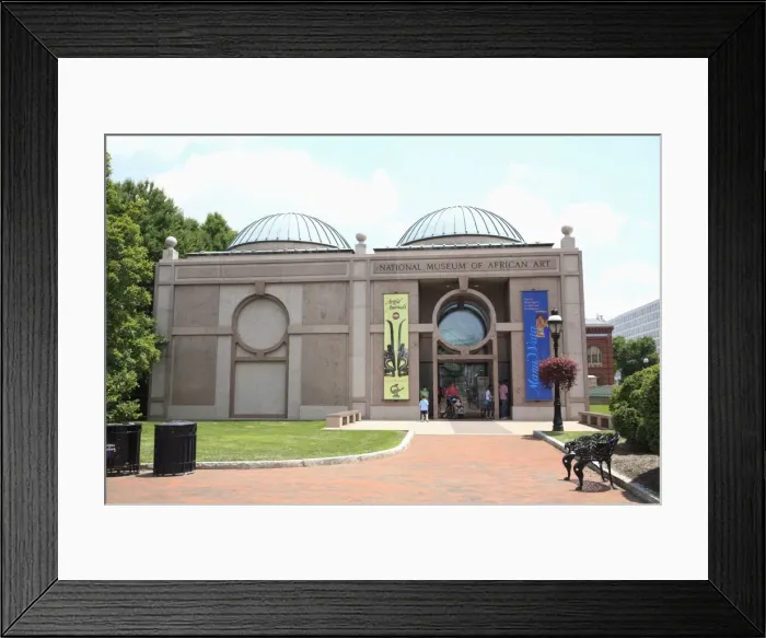 Framed Print : National Museum of African Art, Washington D. C. United States of America, North America Framed Print : National Museum of African Art, Washington D. C. United States of America, North America