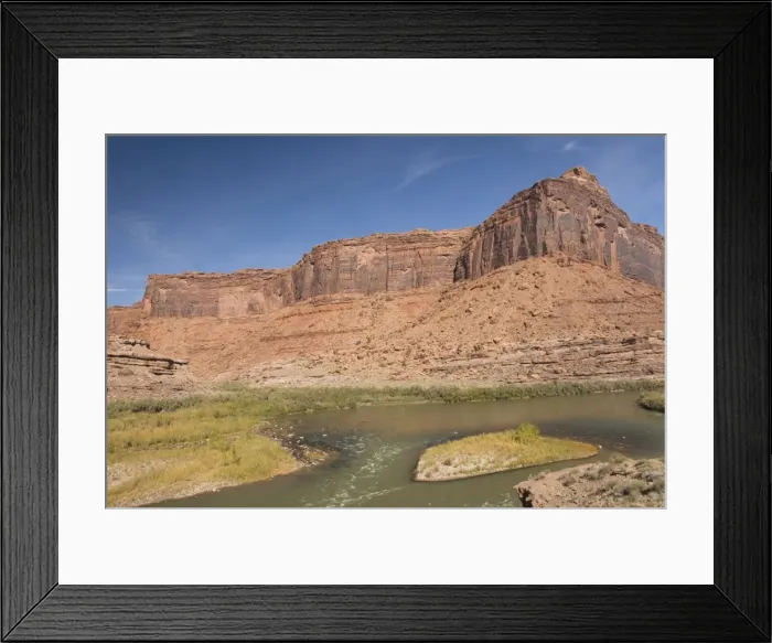 Framed Print : Utah Scenic Byway 128, Colorado River, near Moab, Utah, United States of America Framed Print : Utah Scenic Byway 128, Colorado River, near Moab, Utah, United States of America